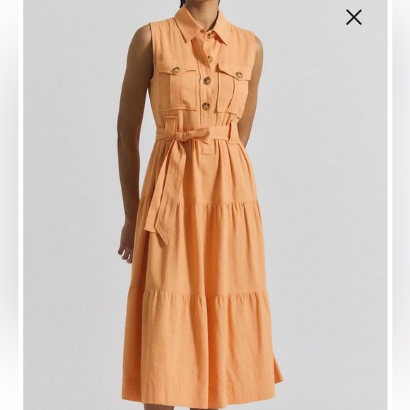 Derek Lam Dresses & Skirts - Derek Lam Peach Midi Dress